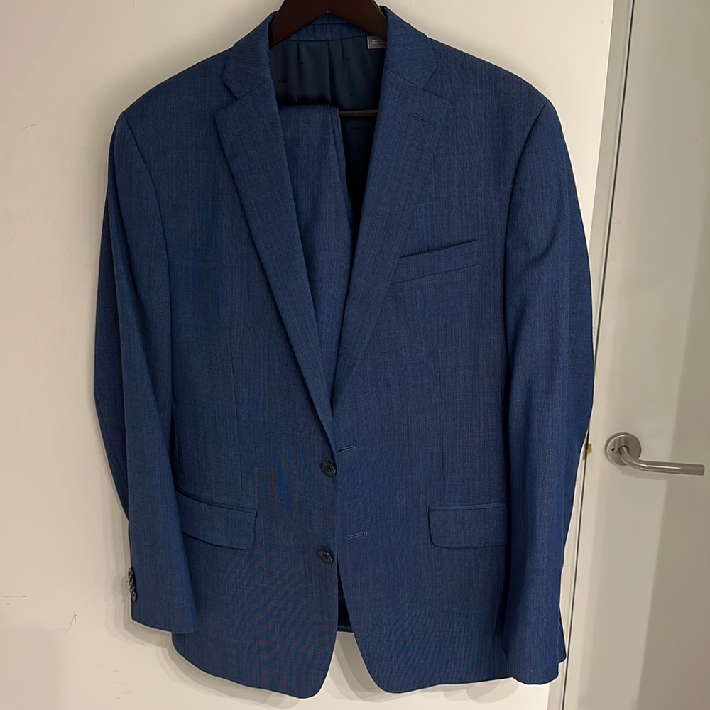 Blue Michael Kors suit